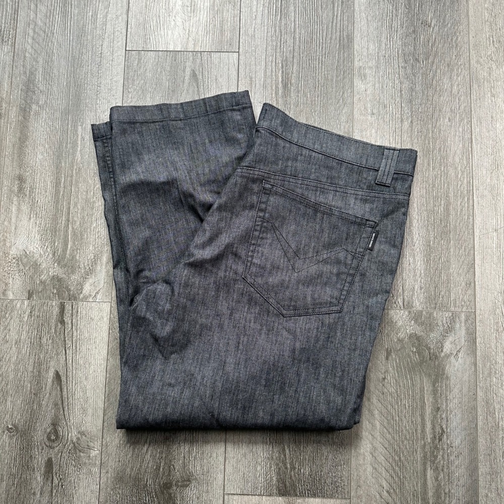 Versace Classic Gray Straight Leg Jeans Mens 40